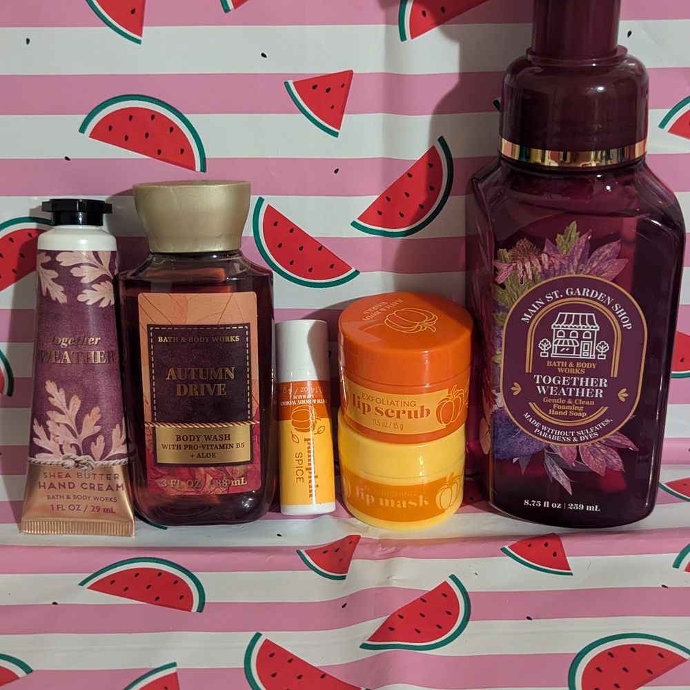 🍂Together Weather & Pumpkin Spice Fall Bundle - New - Bath & Body Works🍂